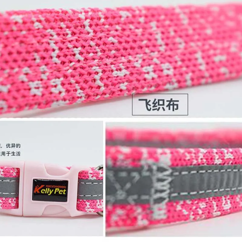 Ошейник для собак персонализированный отражающий ошейники на заказ