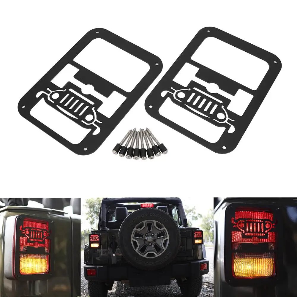 Крышка заднего фонаря WISENGEAR для Jeep Wrangler JK Unlimited 2 4 крышка задсветильник s +