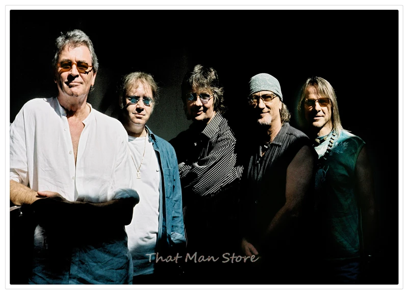 

Deep Purple Rock band poster Clear Image Wall Stickers Home Decoration Good Quality Prints White Kraft Paper 42x30cm