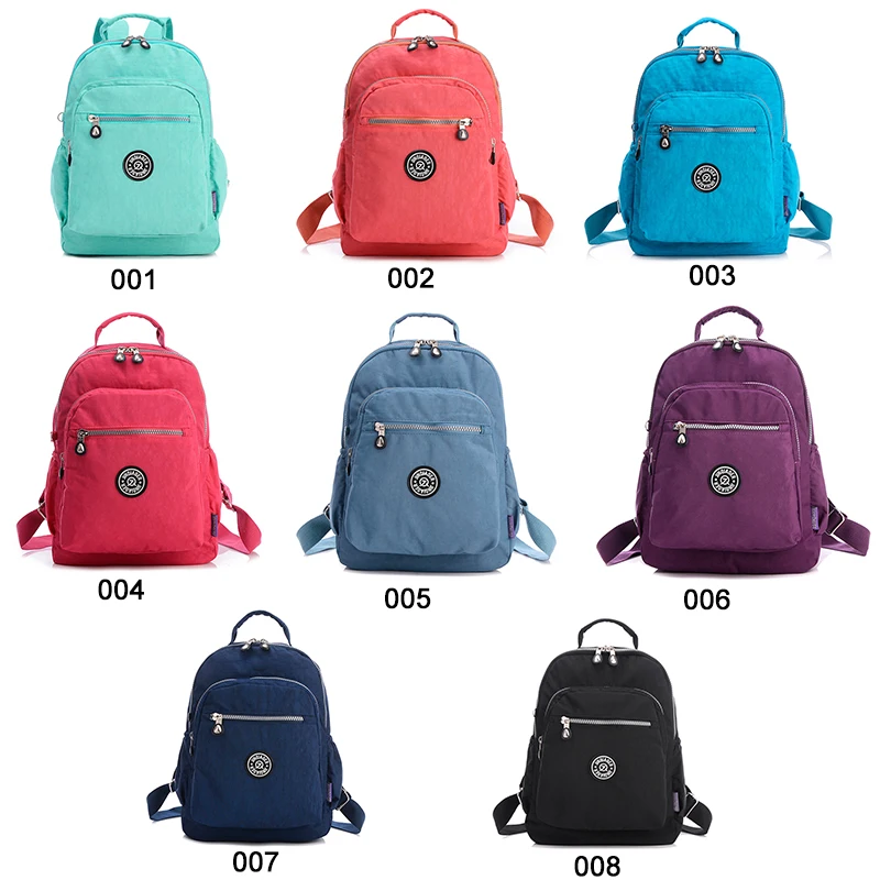 

School Bag for Teenage Girl Women's Backpacks Nylon Bag Waterproof Casual Laptop Bagpack Female Sac A Do 2019 Mochila Feminina