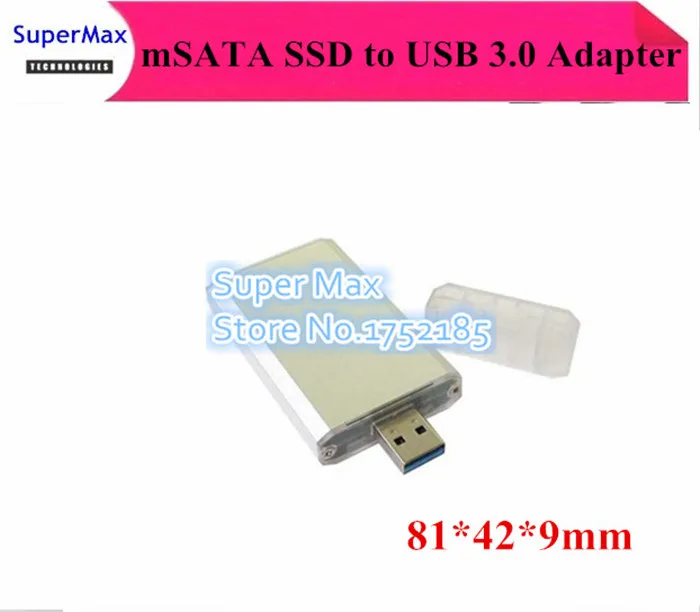 Портативный мини-конвертер PCI-e mSATA SSD на USB 3 0 корпус адаптера чехол для мобильного
