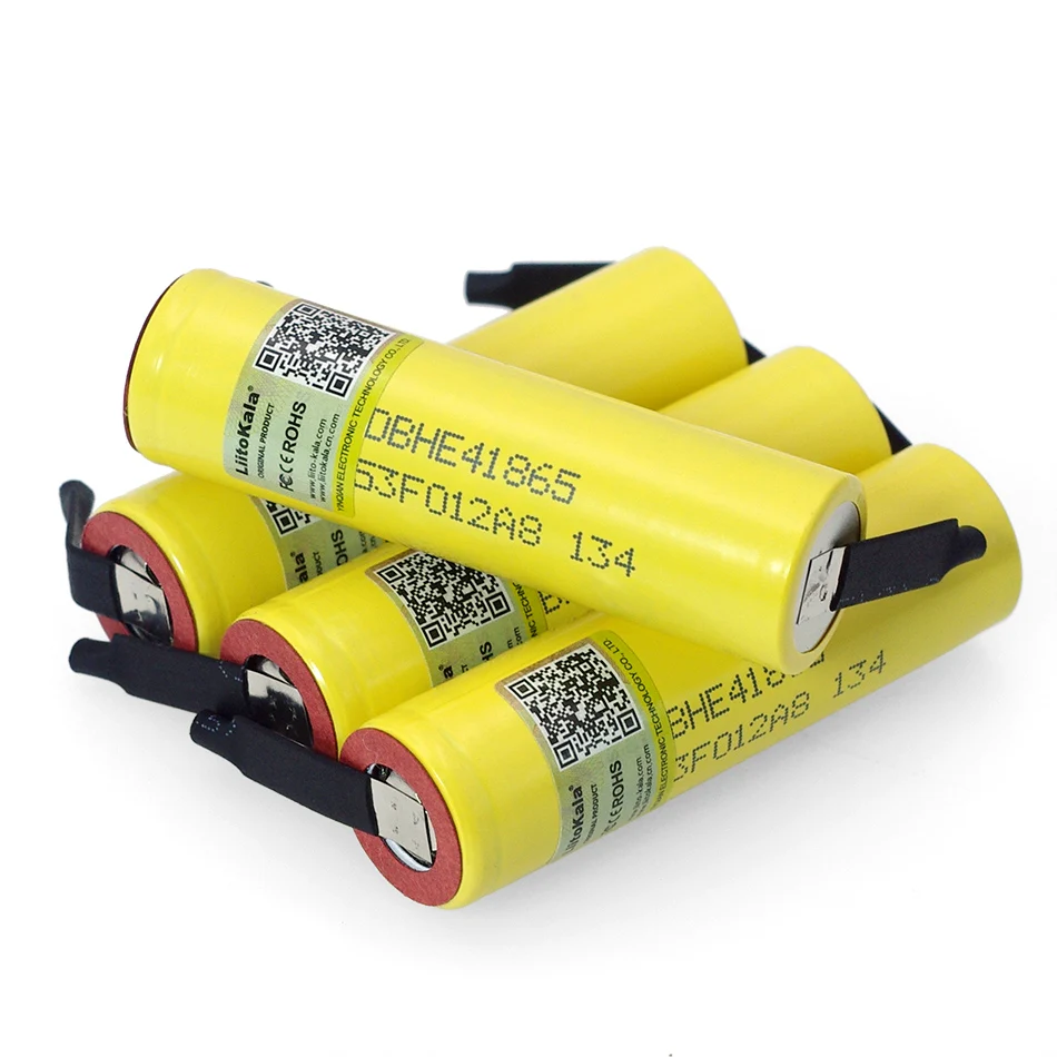 

20PCS Liitokala HE4 2500mAh Li-lon Battery 18650 3.7V Power Rechargeable batteries Max 20A,35A discharge For E-cigarette+DIY