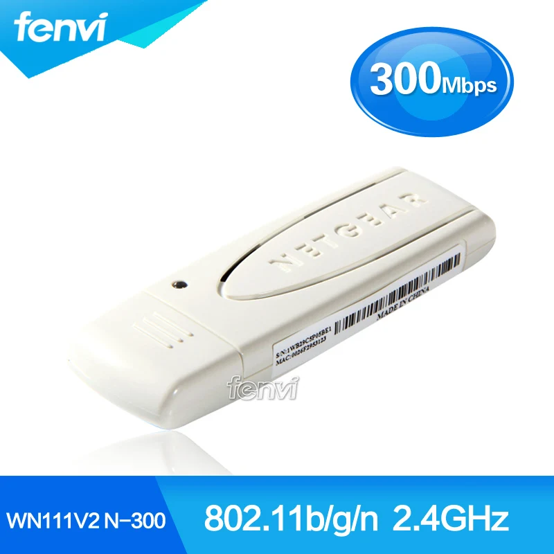 Высокое качество мини USB WIFI 300 Мбит беспроводной - N адаптер WN111V2 N-300 wirless LAN сетевая