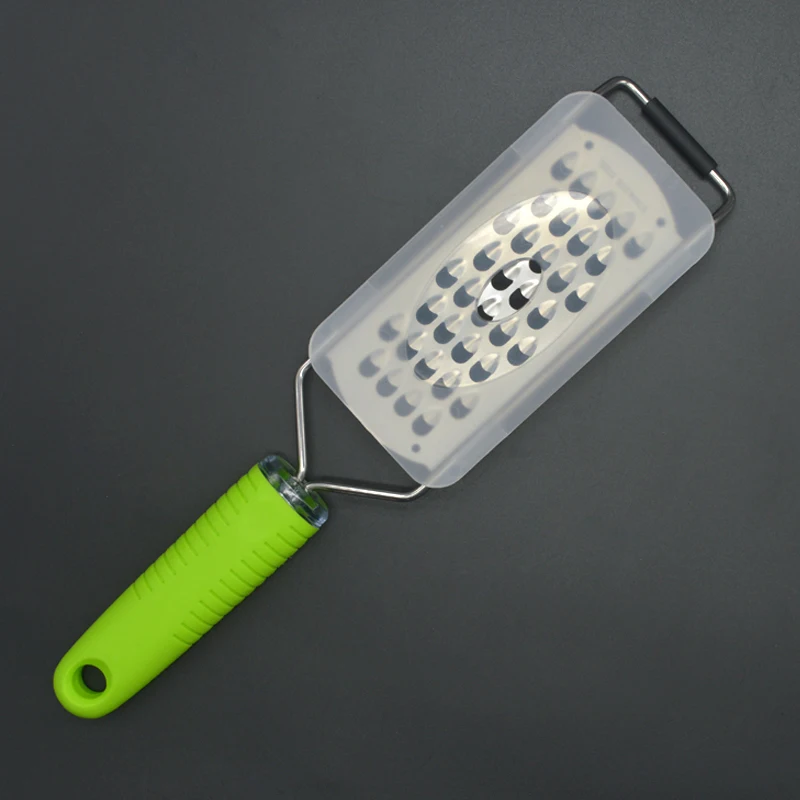 Большая круглая микроплоская Терка с удобной ручкой и пластиковым покрытием