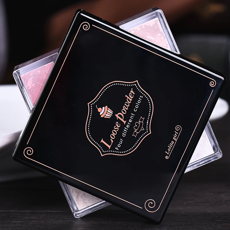 Прозрачная пудра для лица 4 цвета|translucent powder|finishing powderloose powder |