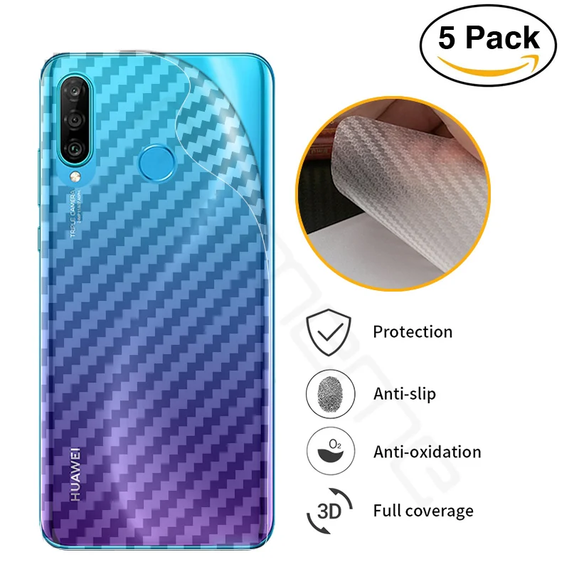 Ультратонкий Тонкий прозрачный стикер из углеродного волокна для Huawei Honor 20Pro 20lite
