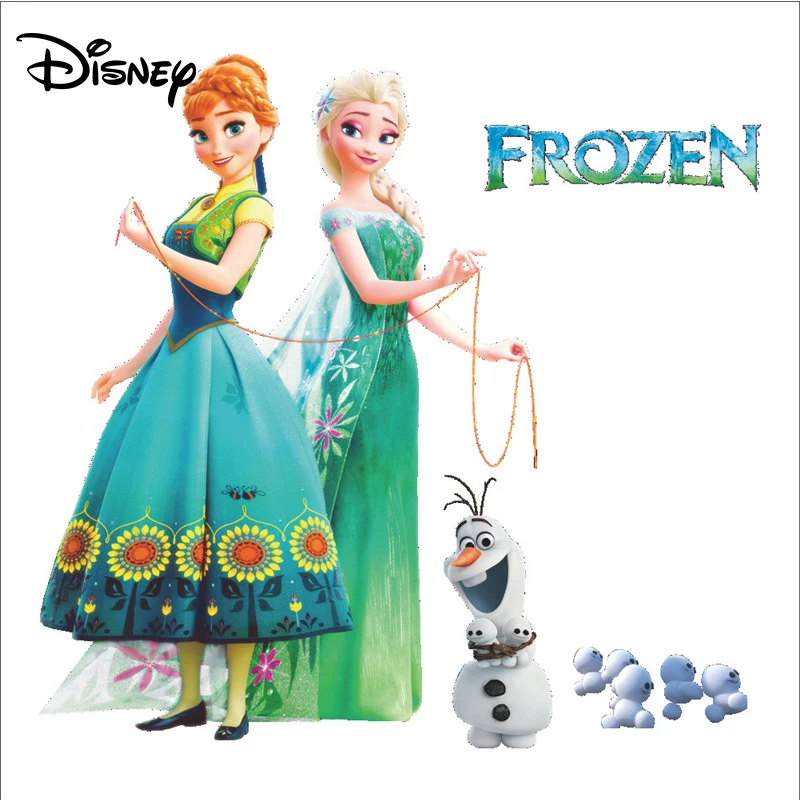 Disney замороженные новые продукты наклейка для детской комнаты украшение стены