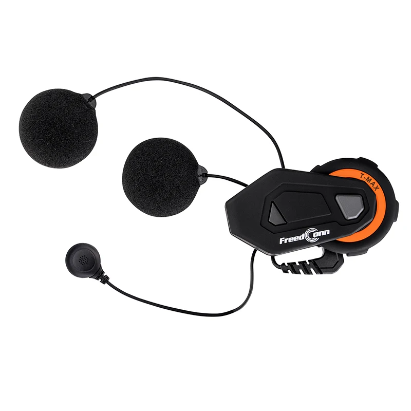 Freedconn T max мотоциклетный шлем Bluetooth гарнитура для домофона 6 всадников 1000 м группа