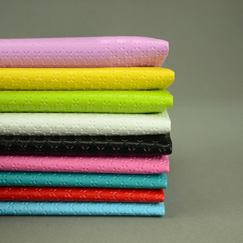 A4 искусственная кожа с перекрестным узором ткань высокого качества сделай сам