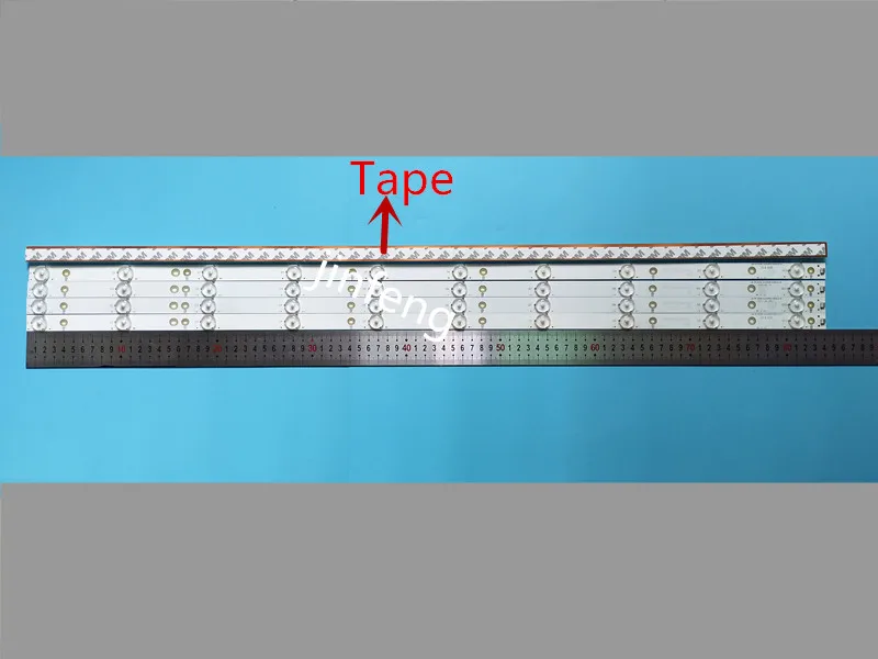 New 3set=15 PCS 10LED(3V) 842.5mm LED backlight strip for 43PFT4131 43PFS5301 GJ-2K15-430-D510 GJ-2K16-430-D510-V4 01Q58-A