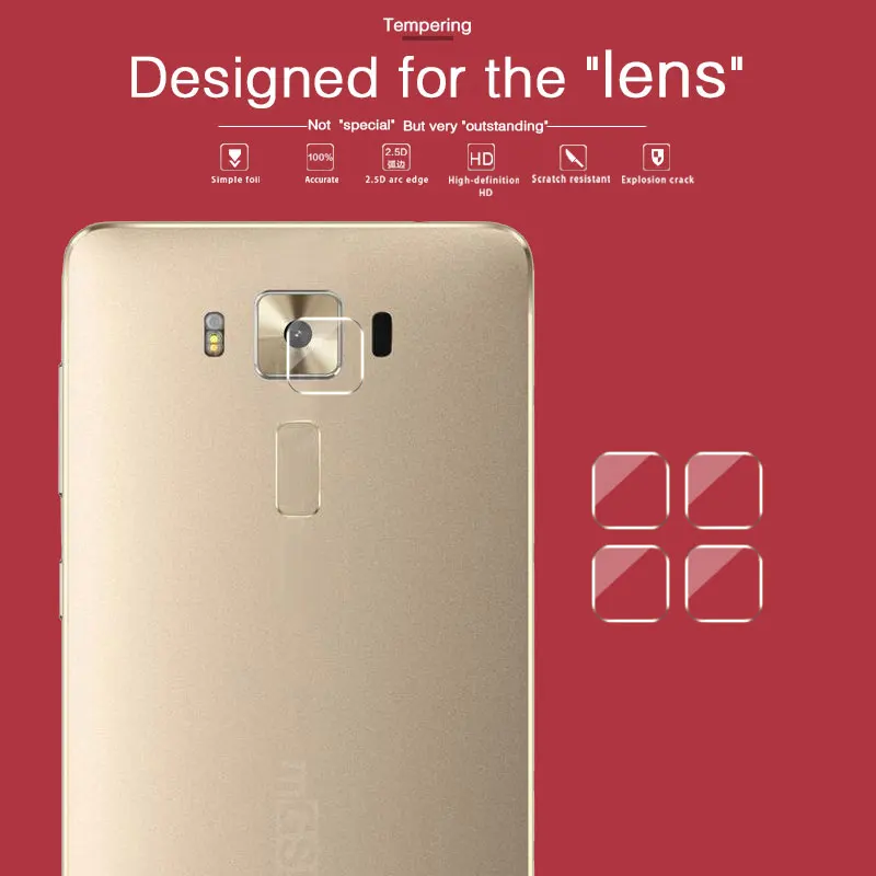 Аксессуар для задней камеры Защитная пленка экрана Asus ZenFone 3 Deluxe ZS550KL 5 дюймов