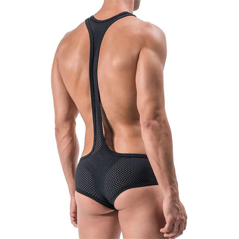 2017 модное мужское нижнее белье сексуальное дышащее Сетчатое сиамское мужские
