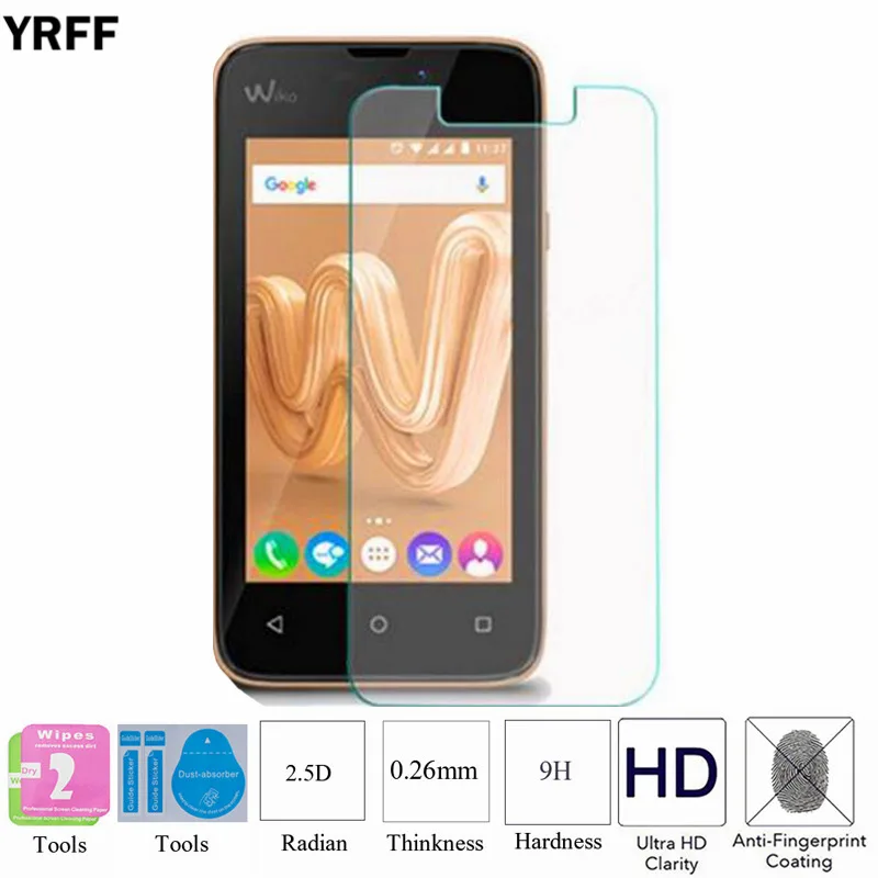 2 шт. 2.5D 0 25 мм 9H Защитная пленка для экрана из закаленного стекла Wiko Sunny max