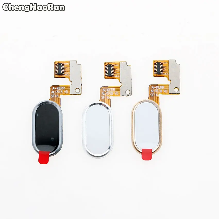 ChengHaoRan для Meizu M3 Note L681H домашняя кнопка с датчиком отпечатков пальцев гибкий