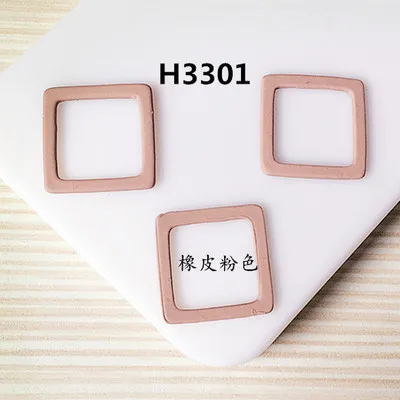 Оптовая продажа 100 шт. резиновые цвета искусственный сплав Hollwo Out круглые