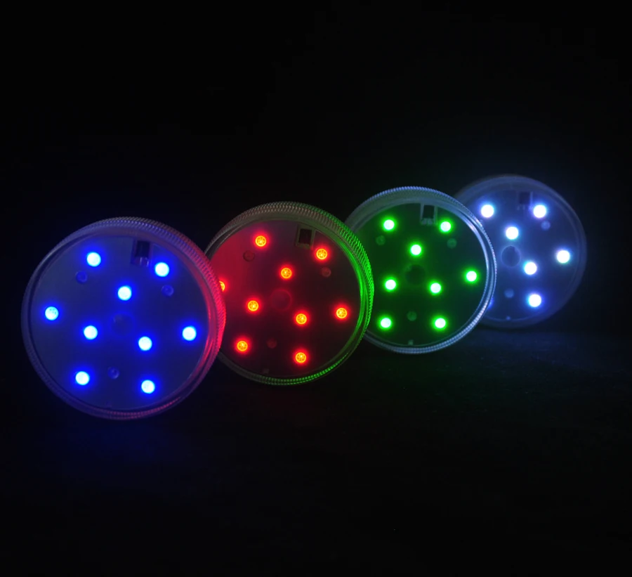 Погружная Светодиодная лампа для свечей 1 шт. 9 светодиодов с пультом