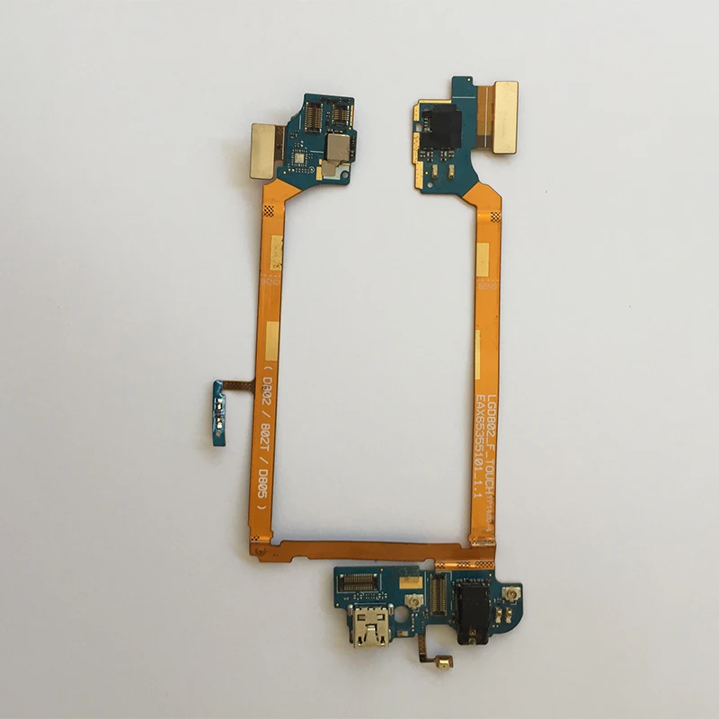 Оригинальный Микрофон Разъем для наушников USB порт зарядки гибкий кабель Замена