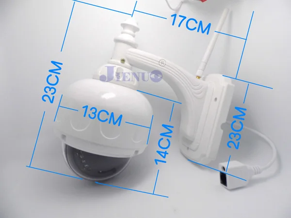 Водонепроницаемая купольная камера видеонаблюдения 720P аудио микро беспроводная