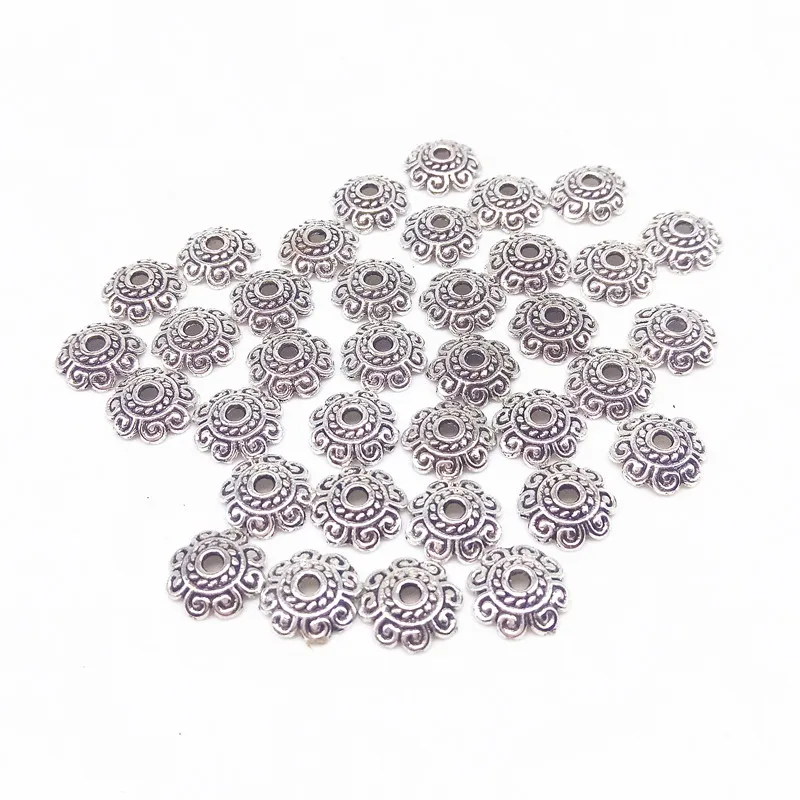 200 шт./пакет металлические бусины из цинкового сплава разделители для крышек