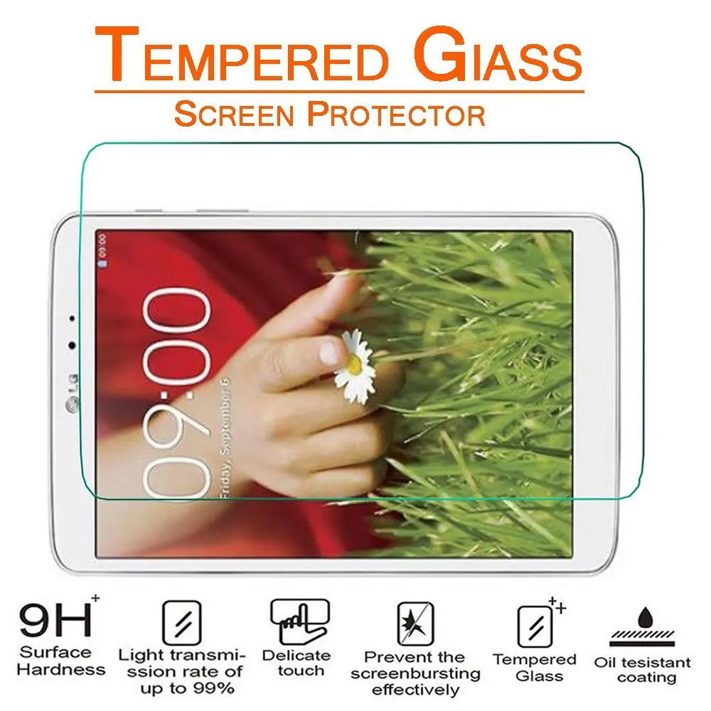 Закаленное стекло для планшета LG G Pad 8 3 &quotV500 Защитная пленка экрана 2.5D 9H Premium V500