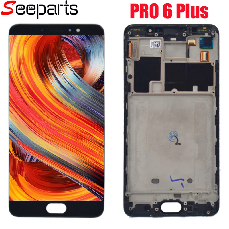 

100% Tested NEW Meizu Pro6 Plus Pro 6 Plus Pro 6P LCD screen display+ Touch Screen Digitizer assembly meizu pro 6 Plus LCD