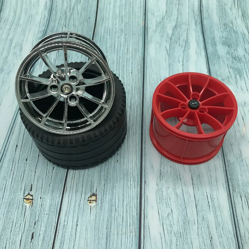 2 шт./лот Technic Wheel Decool 3368 20001 автомобильные шины 81,6*44 мм ZR 23799+ 23800 подходят для 42056 MOC кирпичные автомобильные блоки DIY игрушки