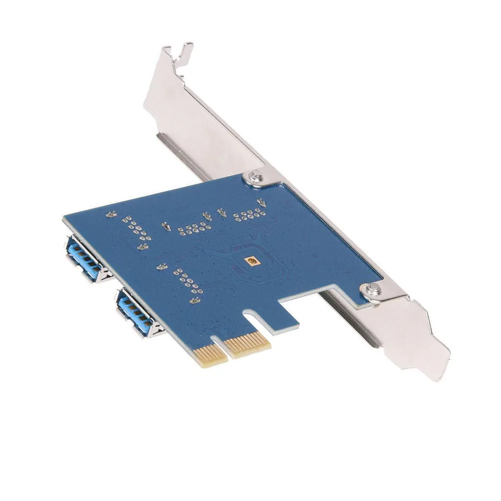 Новая горячая новая карта расширения PCI от 1 до 4 слотов USB 3 0 Конвертер Adatper PCIE