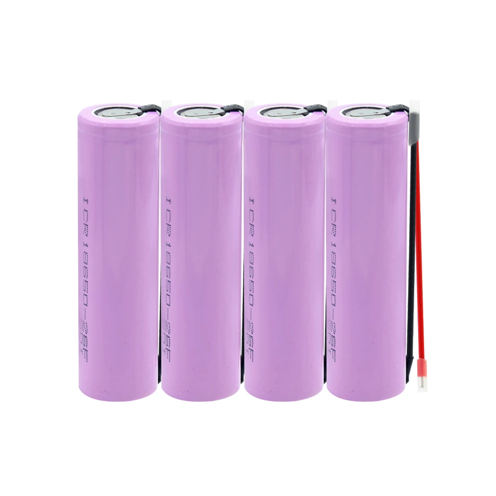 4 pieces 1/2/4x розовый ICR 18650 26F 3,7 V 2600mAh 18650 литий-ионная литиевая батарея, батарея Перезаряжаемые Батарея для Led фонарик Фонарь Vape Мощность банка - Цвет: 4 pieces