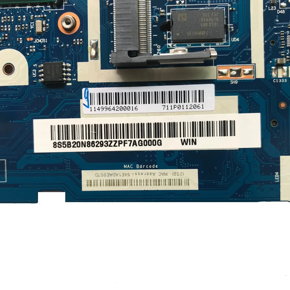 SZWXZY отлично подходит для Lenovo 320 15ISK материнская плата портативного компьютера с I7