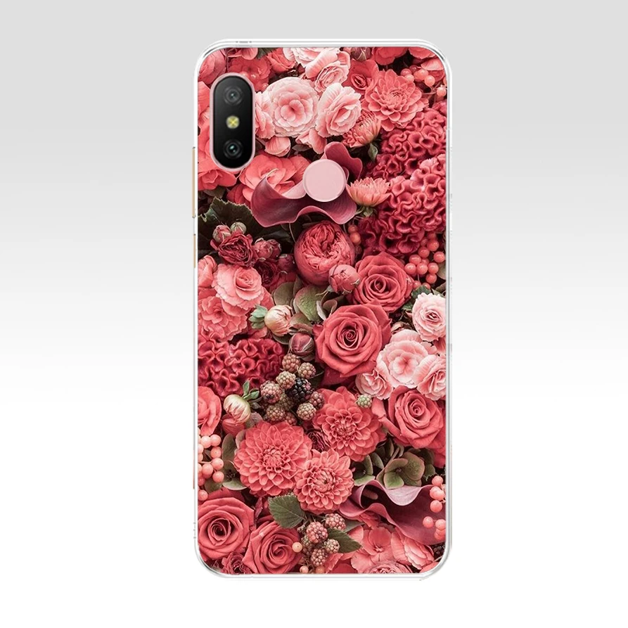 40 B силиконовый чехол для Xiaomi mi A2 LITE, чехол с полной защитой, мягкая задняя крышка из ТПУ, чехол для телефона s для Xio mi A2 LITE, бампер - Цвет: 40