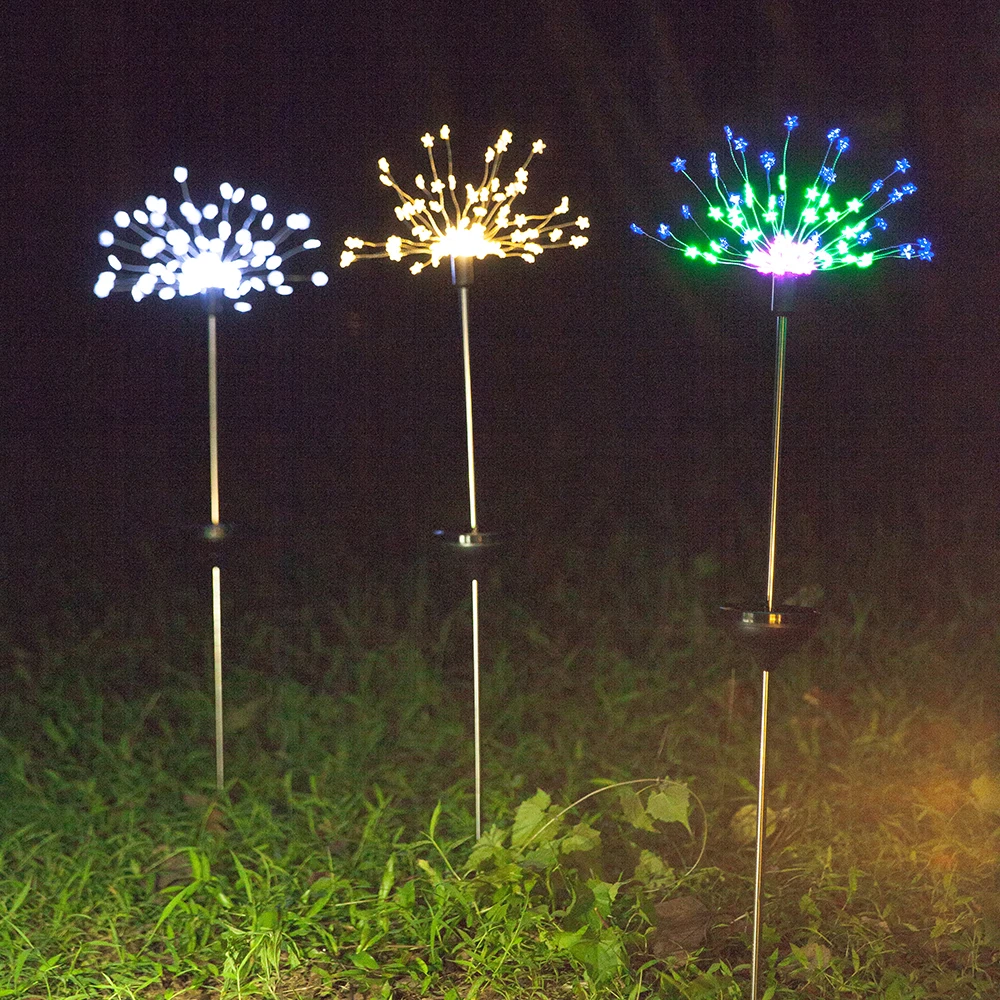 Гирлянда на солнечной батарее Starburst гирлянда светильник 90LED снежинки/звезды