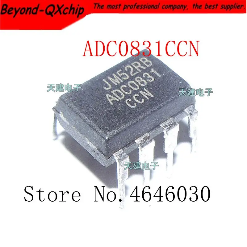 new original ADC0831 ADC0831CCN DIP8 10pcs | Integrated Circuits