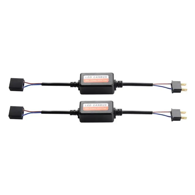 VODOOL 2 шт. 12В H7 H13 LED Canbus без ошибок декодеры для автомобильная светодиодная лампа