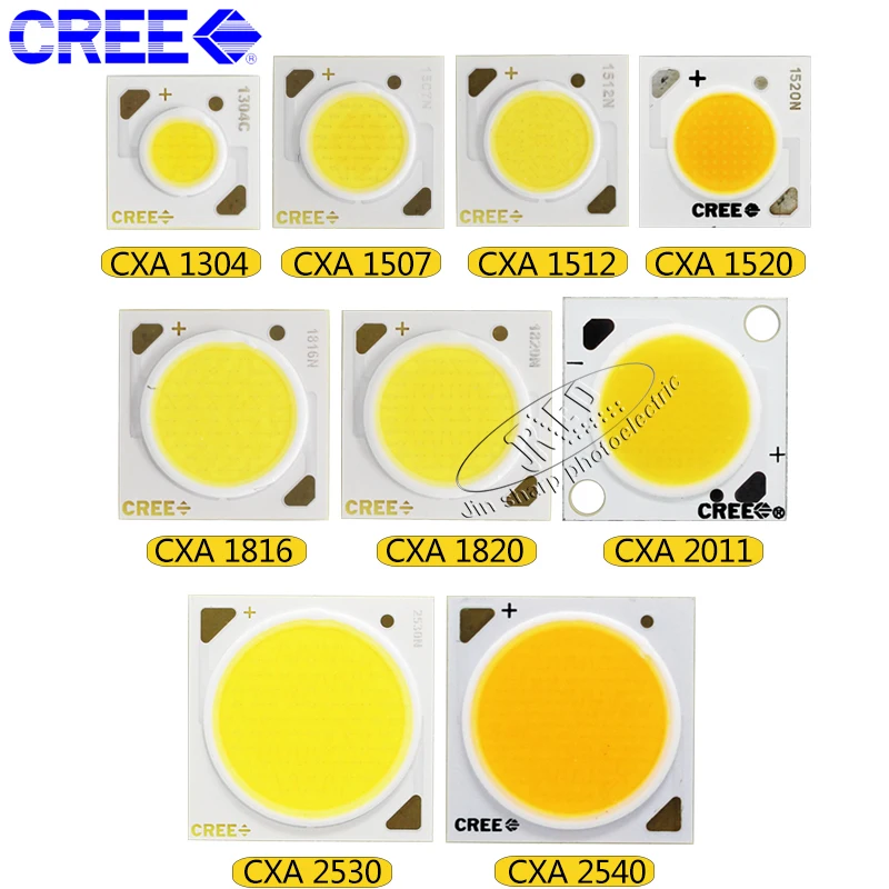 1/5/10 шт. Cree cob CXA1304 CXA1507 CXA1512 CXA1816 CXA1820 CXA2530 CXA2540 LED CRI80 3000K 4000K светодиодный чип Диод ceram