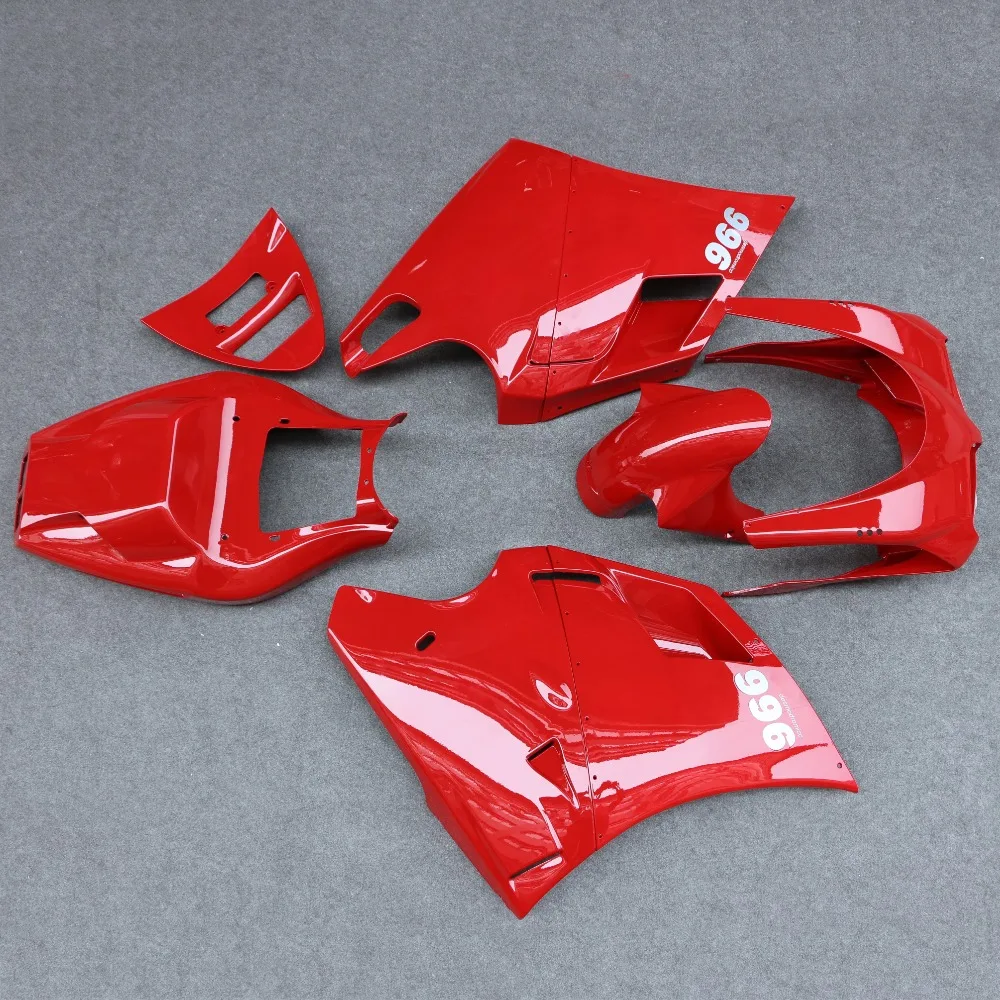 Комплект обтекателей из АБС пластика для кузова подходит мотоциклов Ducati 748 916 996 998