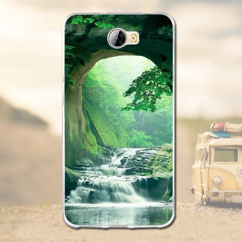 3D мягкий чехол TPU для huawei Y5 II 2 корпус окрашен телефона honor 5A CUN-U29 LYO-L21 телефон