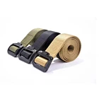 Мужской тактический ремень из нейлоновой ткани с регулируемой пряжкой, цвет в ассортименте