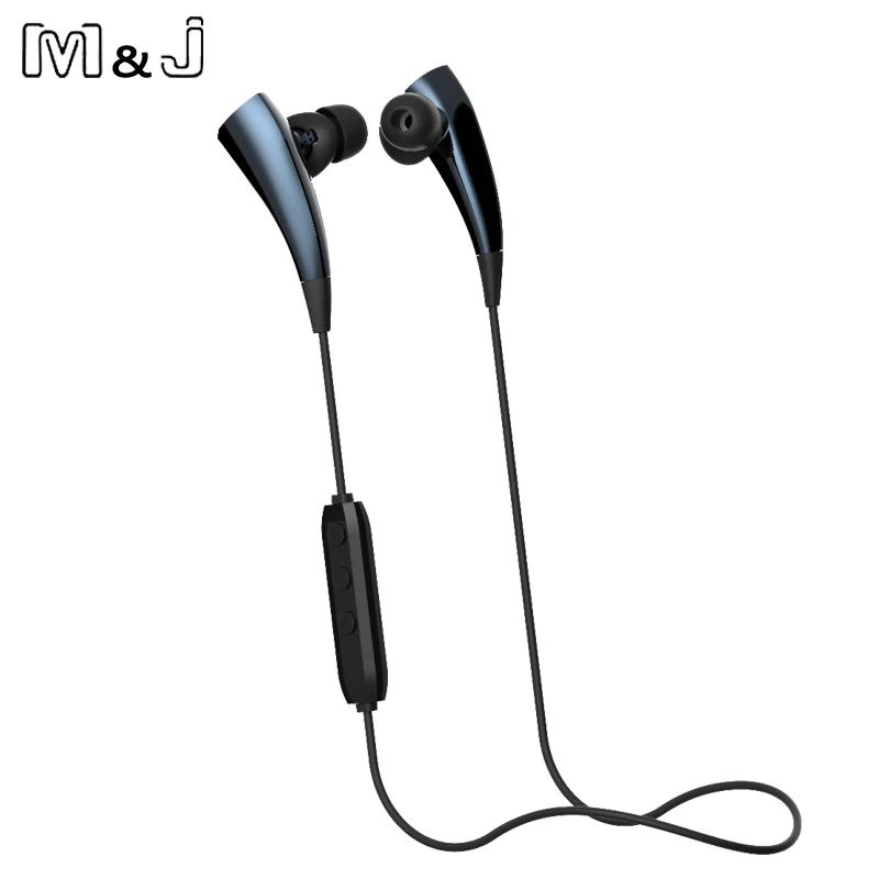 M &amp J J6 магнитное Спортивное ожерелье беспроводные Bluetooth наушники Стерео