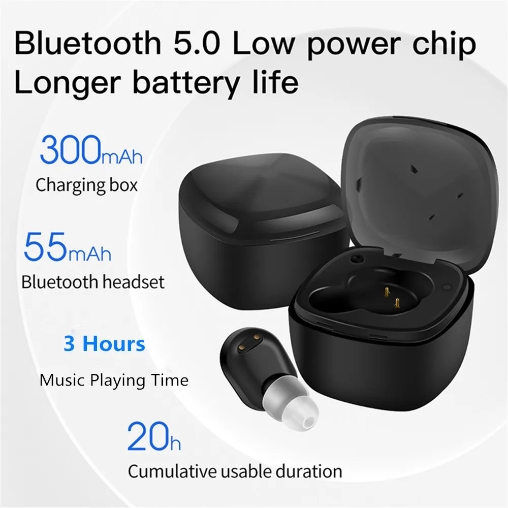 Bluetooth-наушник на одно ухо наушники с микрофоном для вождения Бизнес Беспроводной