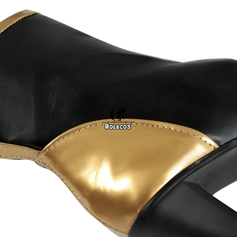 

ROLECOS Game LOL K/DA Kaisa Cosplay Shoes LOL KDA Cosplay Boots High-Heeled Shoes for Women Kaisa Cosplay Shoes