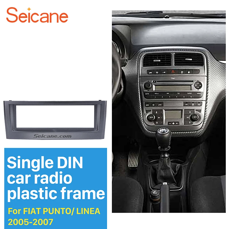 Seicane Clearance 1Din Автомобильная Радио фасция для 2005 2006 2007 FIAT PUNTO LINEA стерео установка Dash