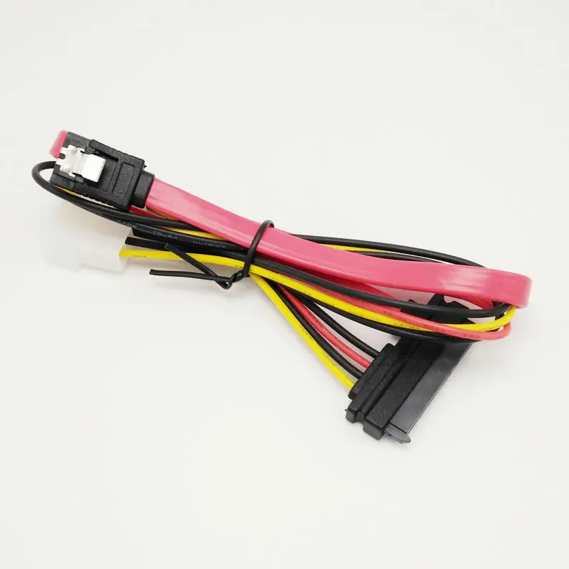 2 шт. SATA Combo кабель для передачи данных 4 булавки IDE Molex и Serial ATA мощность HDD DVD жесткий