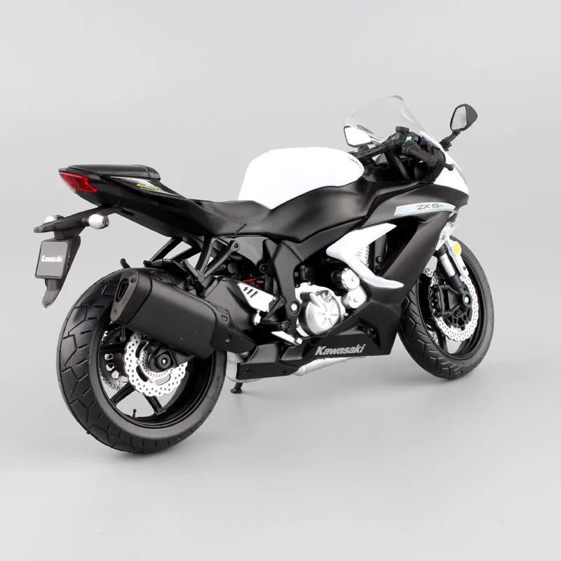 1:12 Масштаб Мини Кавасаки ниндзя ZX-6R спортивный велосипед металлический мотоцикл литье под давлением Спортивная шоссейная Модель Коллекция автомобилей игрушка для детей