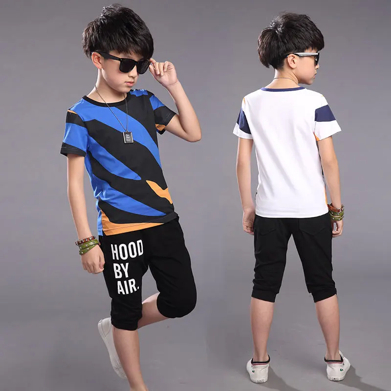 Мальчиков Комплект Одежды Малыша Младенца Хлопка Дети Одежда Летние Случайные