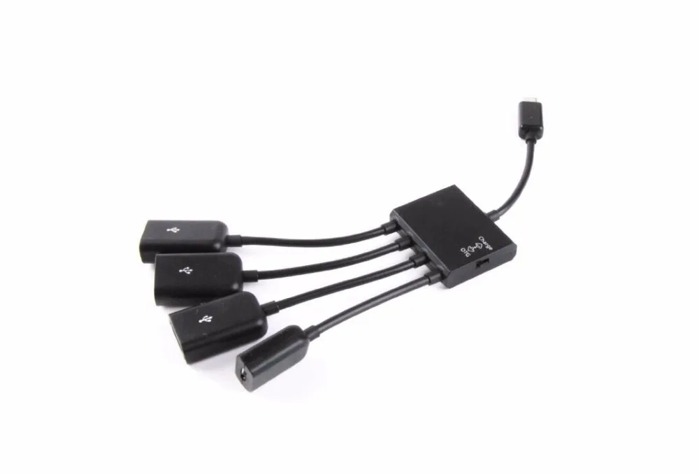 Адаптер для микро Usb концентратора с питанием Кабель адаптер хоста Kirin зарядки