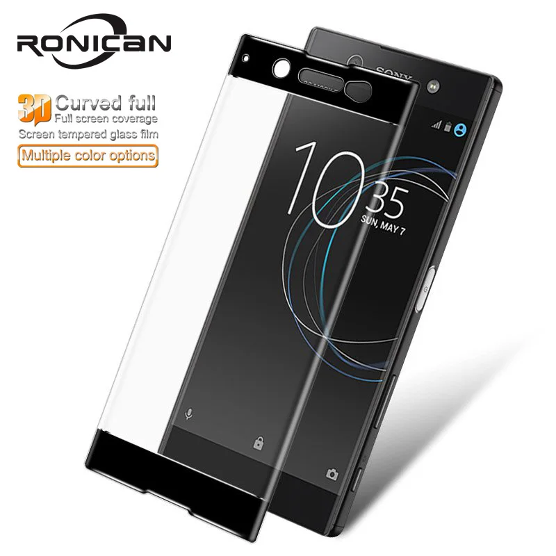 Изогнутое закаленное стекло с полным покрытием для Sony Xperia XA1 Ultra 3D G3221 G3223 Dual Sim G3212