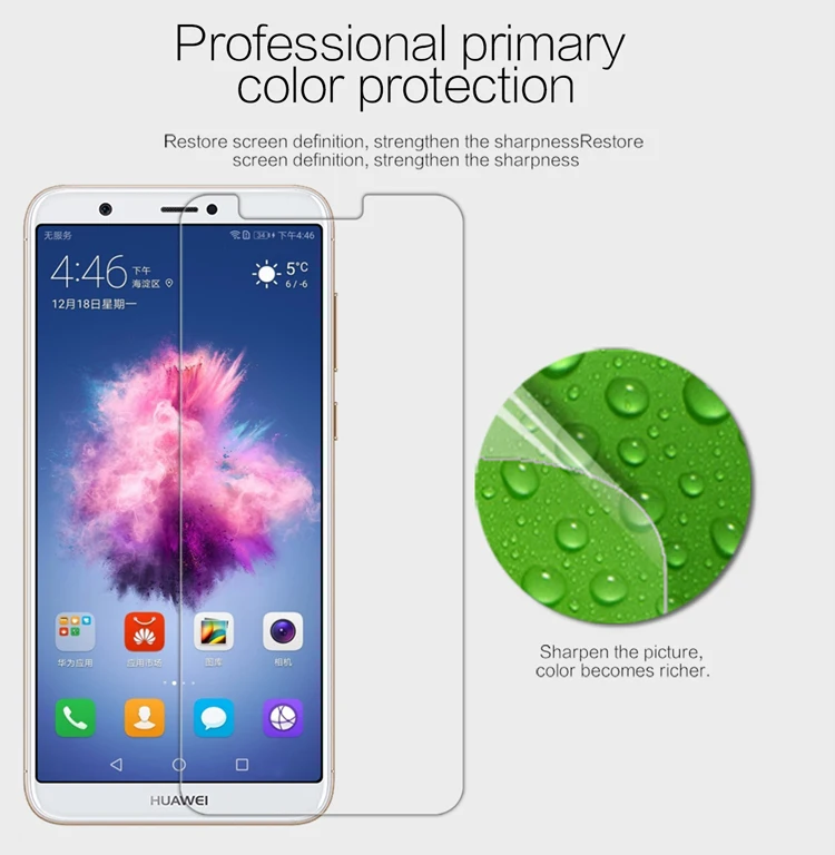 2 шт./партия NILLKIN huawei P Защита экрана смартфона Глянцевая Прозрачная smart защитная