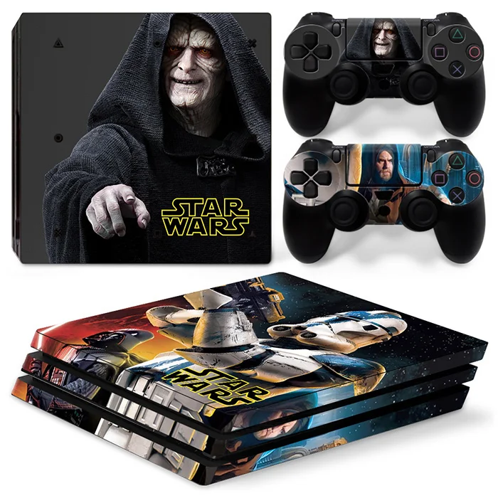 Съемная Виниловая наклейка для PS4 Pro консоли и контроллеров защитная пленка наклейки для sony Playstation 4 Pro - Цвет: 12