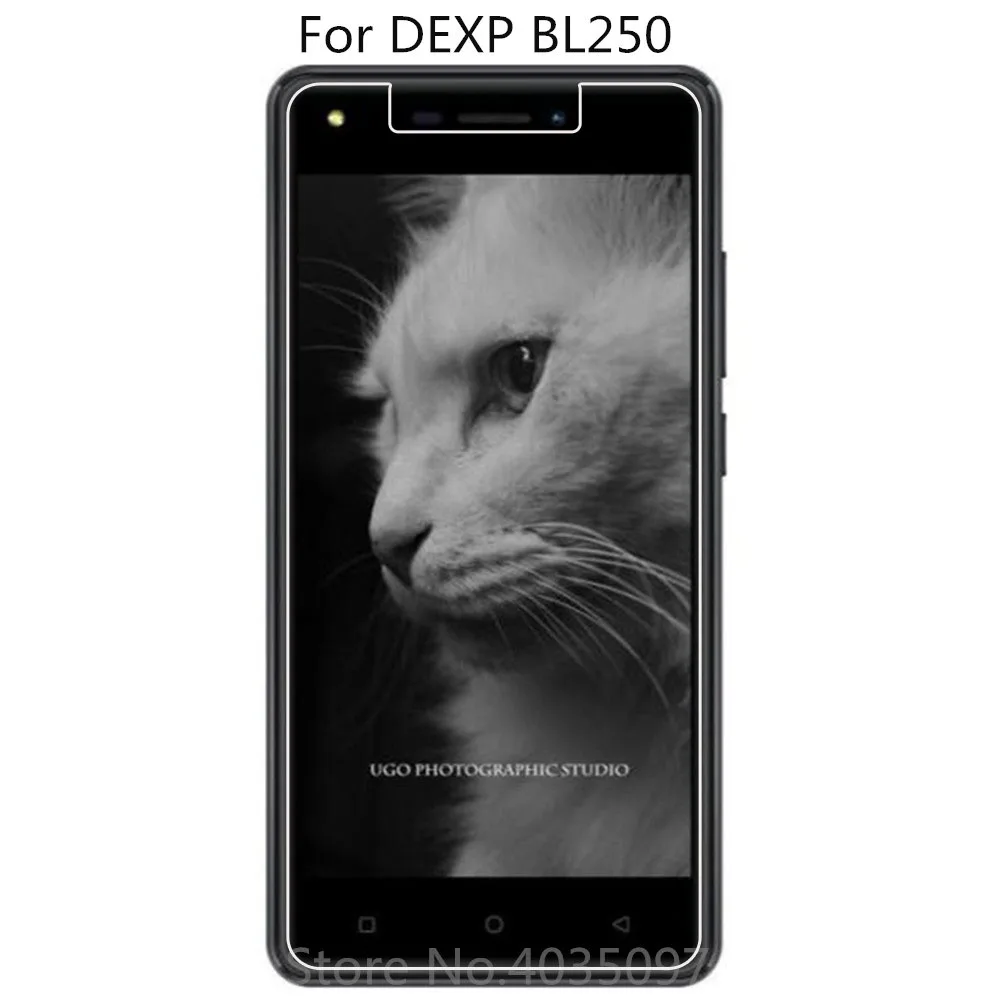 Для DEXP BL250 закаленное стекло 9H 2.5D Высококачественная Защитная пленка для