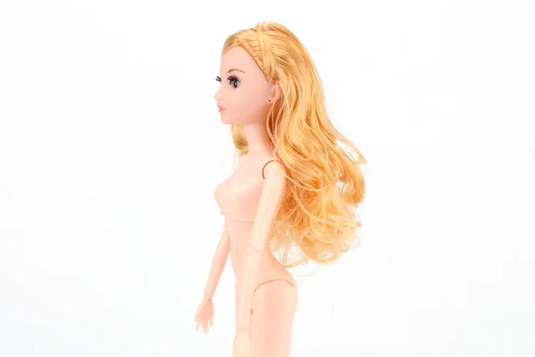 4D глаза голые девушки куклы игрушки блондинка черные волосы мода 30 см высокая